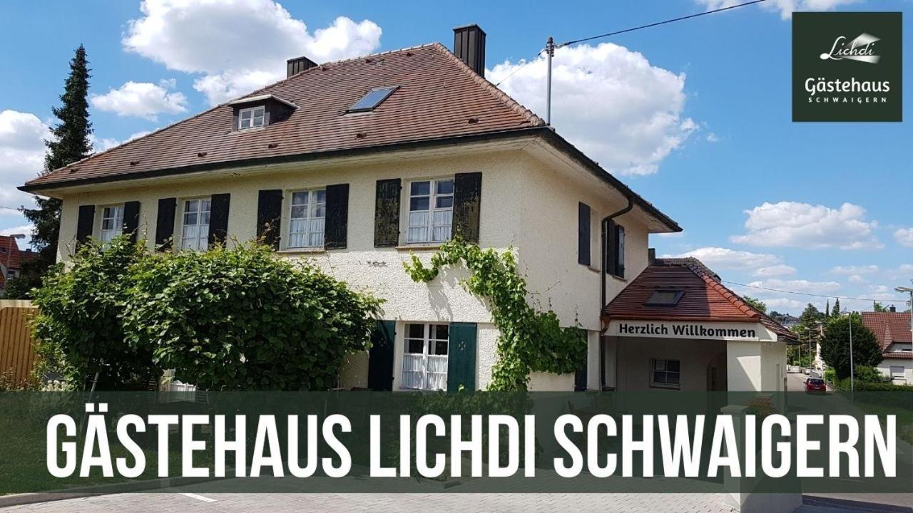 Gaestehaus Lichdi Hotel Schwaigern Luaran gambar